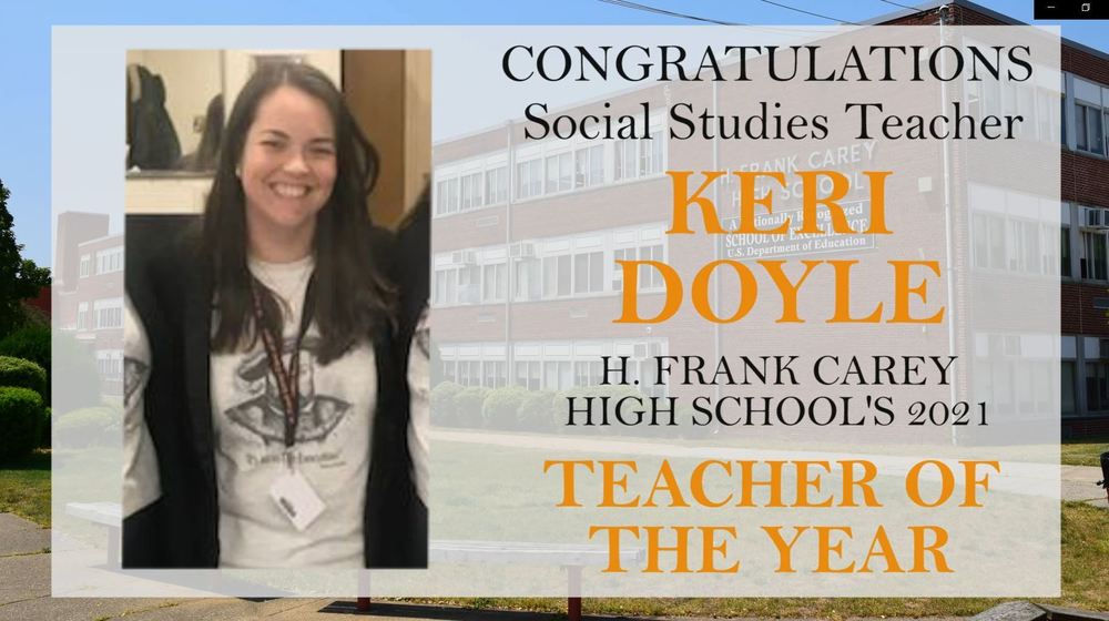 Congratulations Keri Doyle TOTY graphic