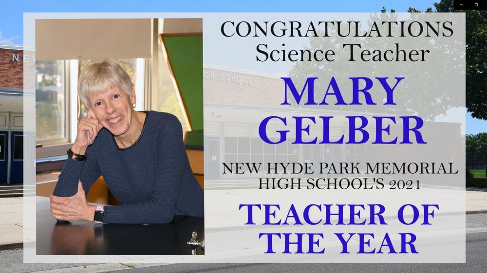 Congratulations Mary Gelber TOTY graphic