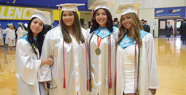 HFC Graduates in Cap and Gown