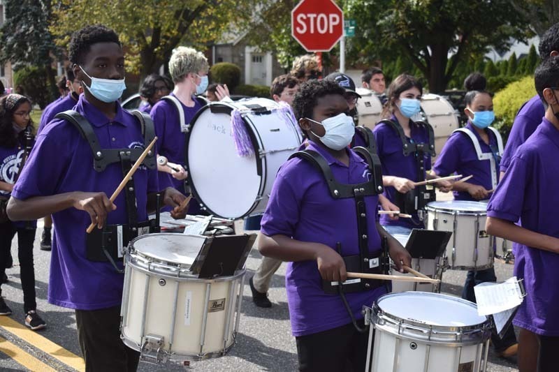 Marching Band During Parade