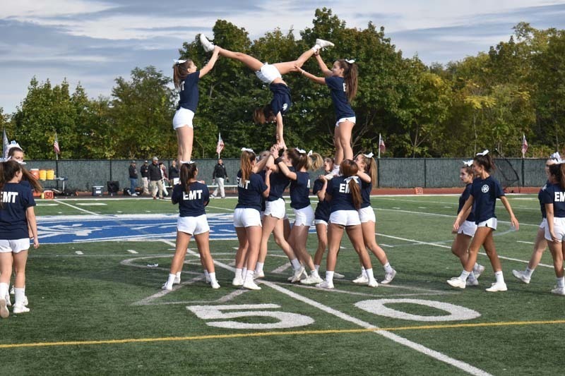 Romanettes Performing During Homecoming Ceremonies