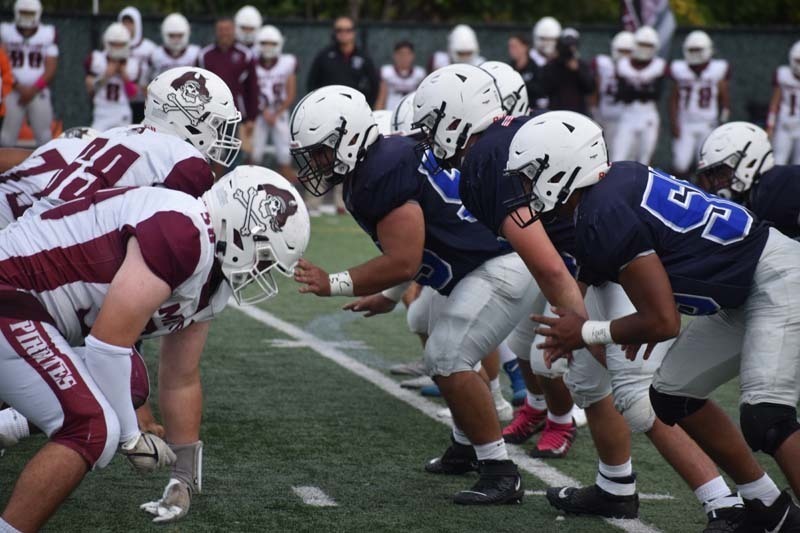 New Hype Park Football Team During Homecoming Game