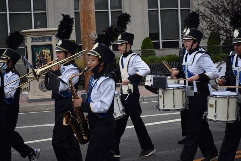 Marching Band During Homecoming Parade