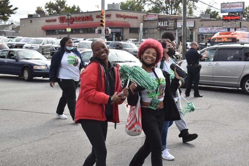 Students At Parade