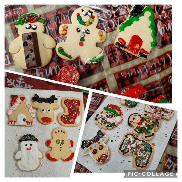 Collage of Decorated Cookies