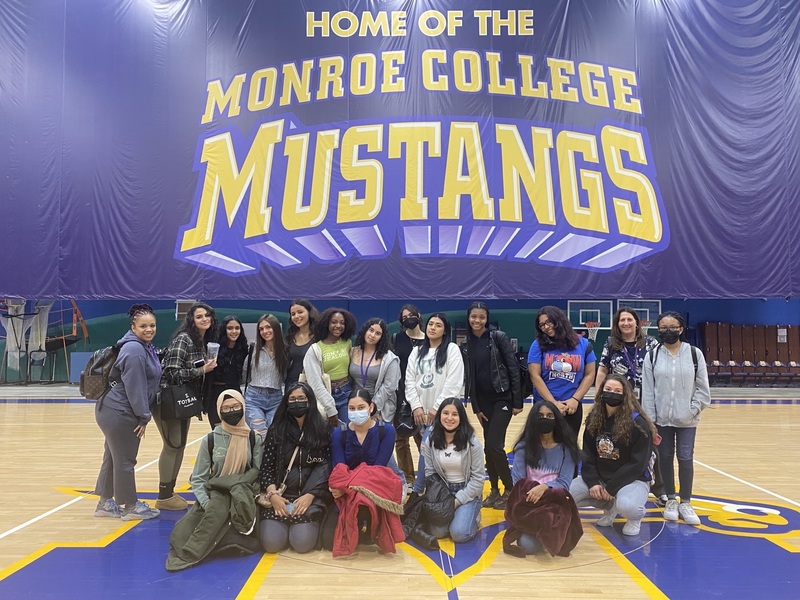 Students at Monroe College