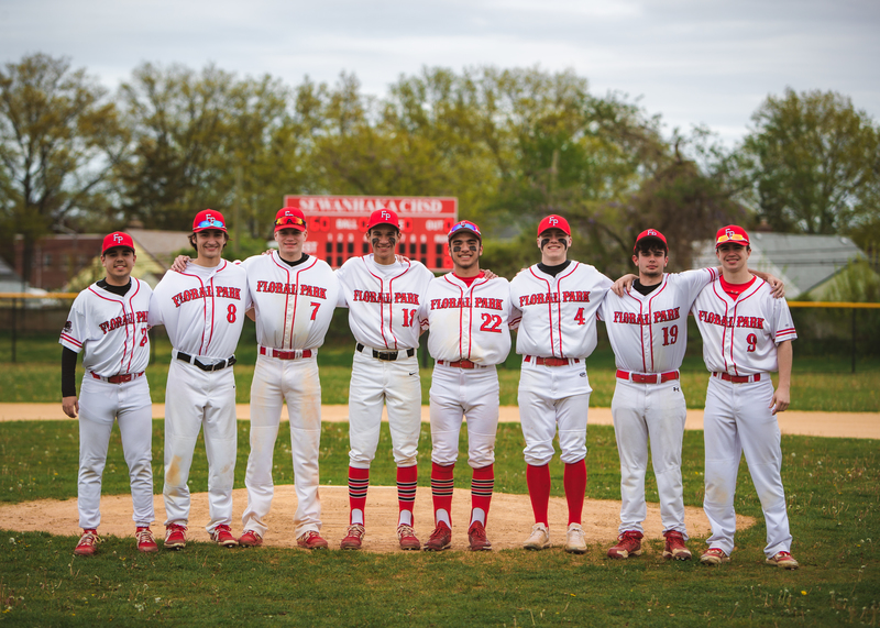 Pictured, from left to right, are Justin Lao, Christopher Pellettieri, Henry Micyk, Dylan Hodgson, Matthew Buonocore, Christopher Naronis, Eugenio Mastandrea and Matthew Ollen.